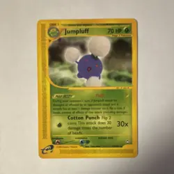 Pokemon Jumpluff Aquapolis 17/147 Stage 2 Card 2002 Yuka Morii English TCG - Image 2