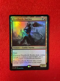 Dreadhorde Butcher - Foil - War of the Spark - Magic the Gathering - MTG - Image 1