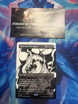 Peer into the Abyss 2021 Marvel's Spider-Man: Venom Unleashed (Inks) Secret Lair - Image 1