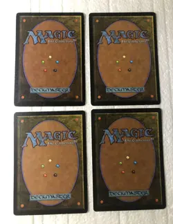 4 X MTG Red Elemental Blast Revised Edition Regular Common - Image 2