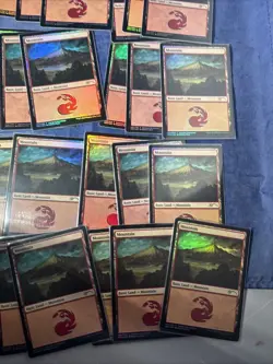 34x LP Foil R - Mountain (Rebecca Guay): Ps: Standard Showdown - Image 2