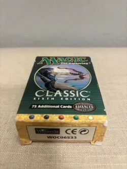 Magic the Gathering Classic Sixth Edition Starter Deck Box Mtg 6th Ed Empty Box - Image 5