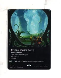 MTG SkeenAB Evendo Waking Haven BORDERLESS from EOE. NM. - Image 1