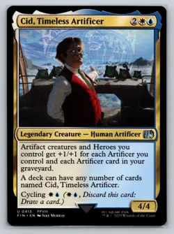 Cid, Timeless Artificer (0413) Final Fantasy Regular - Image 1