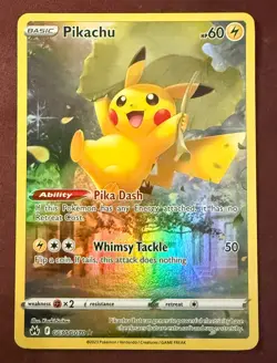 Pokemon Crown Zenith Galarian Gallery Pikachu English GG30/GG70 Ultra Rare - Image 1