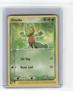 Treecko Ruby and Sapphire Common Pokemon Near Mint or Better - Image 1