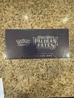 Pokemon Scarlet & Violet Paldean Fates Elite Trainer Promo Booster Box Mimikyu - Image 2