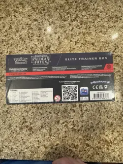 Pokemon Scarlet & Violet Paldean Fates Elite Trainer Promo Booster Box Mimikyu - Image 4