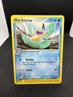 Marshtomp 40/109 Ruby and Sapphire Pokemon TCG NM - Image 1