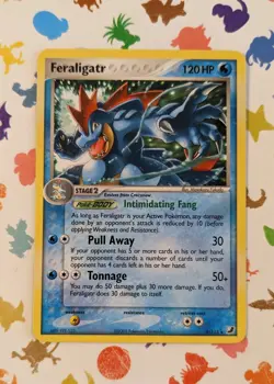 Pokemon TCG Feraligatr 4/115 *Non Holo* Deck Exclusive English 2005 - Image 1