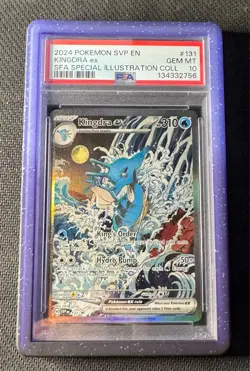 Pokemon Kingdra EX 131 Black Star Promo PSA 10 GEM MINT - Image 1