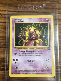 Pokemon Mewtwo WoTC Black Star Promo #14 NM Near Mint - Image 1