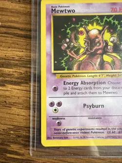 Pokemon Mewtwo WoTC Black Star Promo #14 NM Near Mint - Image 5