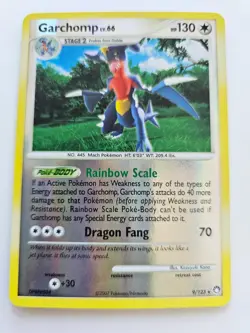 Pokemon Garchomp Reverse Holo Diamond & Pearl Mysterious Treasures 9/123 NM - Image 1