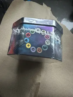 Pokemon TCG Tin- Alola Solgaleo GX Factory Sealed 2017 Sun & Moon Series - Image 5