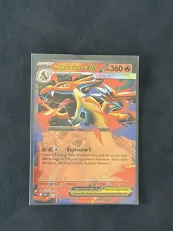 Pokemon TCG Mega Charizard Y Ex 030 Black Star Promo Ascended Heroes NM - Image 1