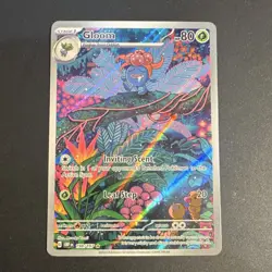 Pokemon TCG Gloom SV03 Obsidian Flames Illustration Rare Holo 198/197 80 HP - Image 1
