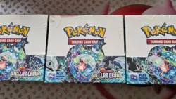 🔥🚀 Pokemon Scarlet & Violet Stellar Crown Booster Box New Factory Sealed x1 - Image 1
