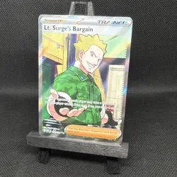 Lt. Surge's Bargain 170/132 Me01: Mega Evolution Holo Pokemon TCG - Image 2