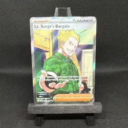 Lt. Surge's Bargain 170/132 Me01: Mega Evolution Holo Pokemon TCG - Image 4