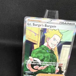 Lt. Surge's Bargain 170/132 Me01: Mega Evolution Holo Pokemon TCG - Image 5