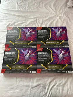 Pokemon TCG Mega Latias EX Box Promo Booster - 4 Boxes English - Image 2