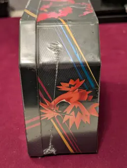 Pokemon TCG Crown Zenith Galarian Zapdos Large Tin Factory Sealed - Image 4