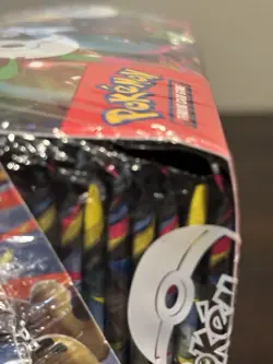 POKEMON TCG MEGA EVOLUTION PHANTASMAL FLAMES BOOSTER BOX FACTORY SEALED Tear - Image 3