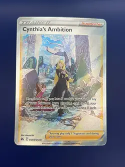Cynthia's Ambition GG60 Crown Zenith Galarian Gallery Pokemon TCG - NM - Image 1