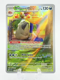 POKEMON Mabosstiff #218/198 Holofoil SV01: Scarlet & Violet Base Set NM - Image 1