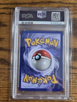 Pokemon Wotc Black Star Promo # 6 Arcanine PSA 8 - Image 2