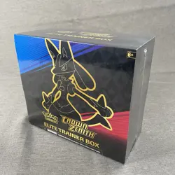 Pokemon Crown Zenith Lucario Elite Trainer Box 2022 - Image 1