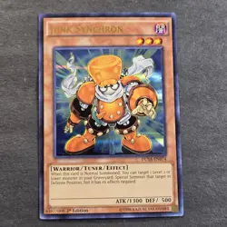 Yu-Gi-Oh! TCG 1st Ed. Duelist Saga Junk Synchron Ultra Rare Card DUSA-EN074 - Image 1