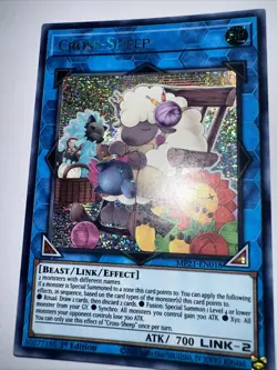 Yugioh Cross-Sheep MP21-EN018 Secret Rare 1st Ed NM - Image 2