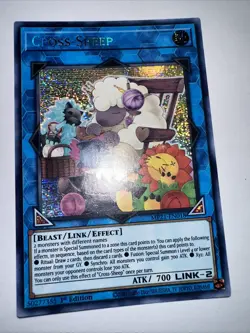 Yugioh Cross-Sheep MP21-EN018 Secret Rare 1st Ed NM - Image 3