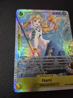 One Piece CCG Nami EB03-053 SR Extra Booster: One Piece Heroines Edition - Image 4