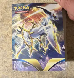 Pokemon TCG Mini Binder Mixed Lot of 60 Cards. Binder Included - Image 1