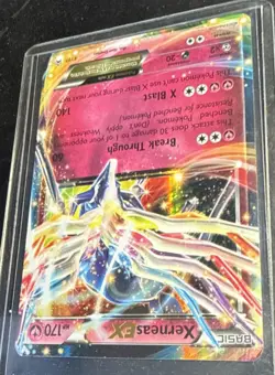 Xerneas EX XY07 Black Star Promo XY Holo Pokemon TCG card lightly played - Image 3