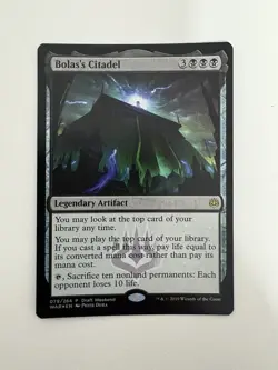 Bolas’s Citadel Foil Draft Weekend Promo MTG Magic Gathering Card NM Mint WAR - Image 1