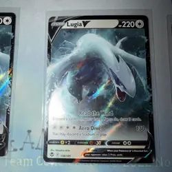 Lugia V 138/195 - Silver Tempest - Near Mint NM Pokemon Card - Image 1