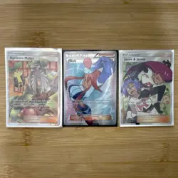 Pokemon TCG Trainer Supporter Foil Cards Apricorn Maker Skyla Jessie & James Lot - Image 1
