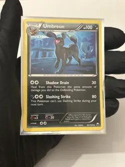 Pokemon TCG Umbreon Dark Explorers 60/108 Uncommon Card Regular/Non-Holo - Image 1