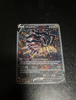 Pokemon Giratina V Full Art Ultra Rare Metal Holo Card Lost Origin 186/196 - Image 2