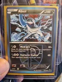 Pokemon Card Tcg Absol 67/116 Plasma Freeze Card Near Mint Condition - Image 3