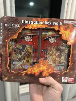 Bandai One Piece Card Game Illustration Box vol.5 English Sealed Box - Image 1