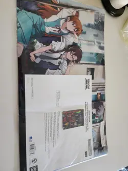 UNION ARENA New Playmat & Action Point Cards Set Evangelion Bandai Card Fest - Image 1
