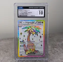 Pokemon Alolan Exeggutor ex Surging Sparks 225/191 Ultra Rare Holo Card CGC 10 - Image 1