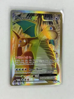 Pokemon TCG Dragonite EX XY Evolutions Full Art Holo Card 106/108 NM - Image 2