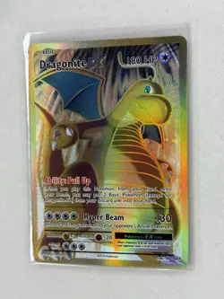 Pokemon TCG Dragonite EX XY Evolutions Full Art Holo Card 106/108 NM - Image 3