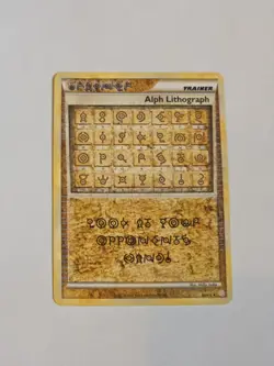 2010 Alph Lithograph Pokemon Card - Image 3
